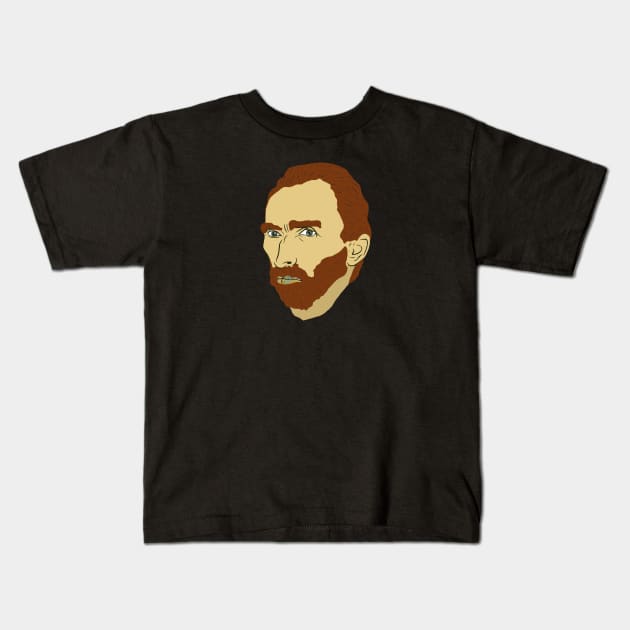 Van Gogh Kids T-Shirt by ElviaMontemayor